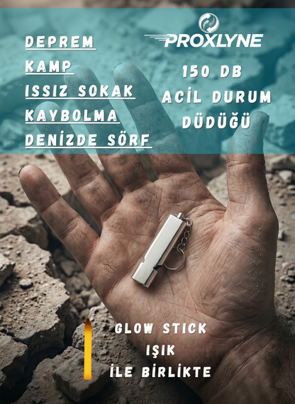 150 dB Acil Durum Düdüğü