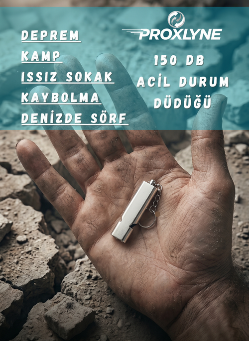 150 dB Acil Durum Düdüğü