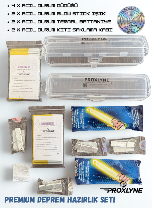 Premium Deprem Hazırlık Seti