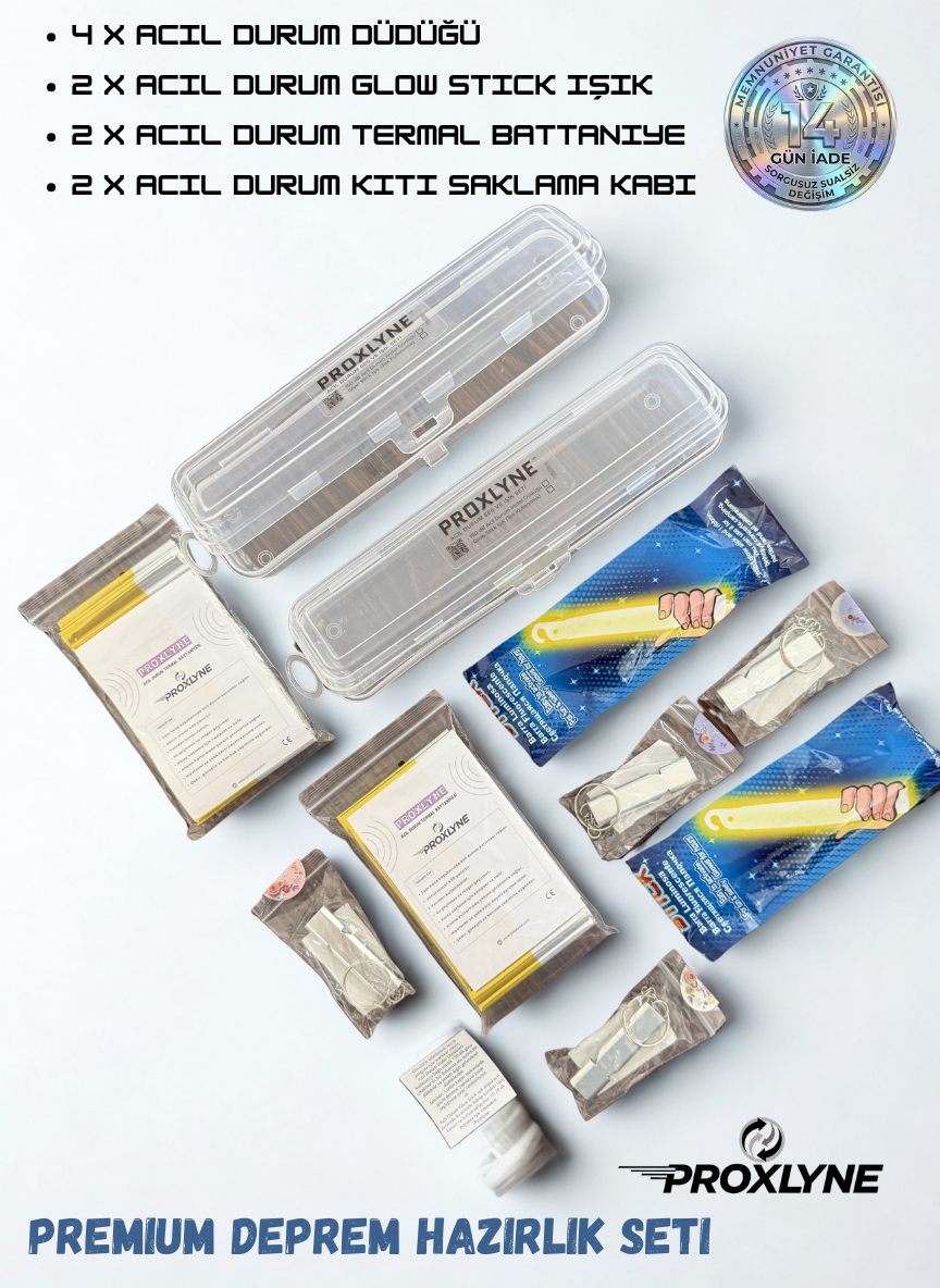 Premium Deprem Hazırlık Seti
