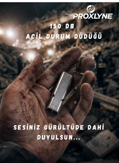 150 dB Acil Durum Düdüğü